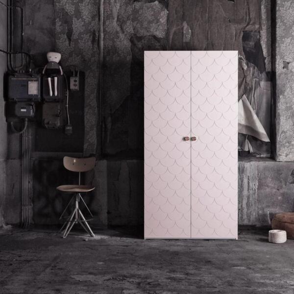 Ikea Pax Fish Scale Door Wardrobe Hack